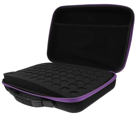 FRCOLOR Boîtes de Voyage pour Huiles Essentielles Organisateur de Flacons Huiles Essentielles Étui de Voyage pour Sac