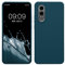 kwmobile Carcasa Compatible con OnePlus Nord CE 4 Lite 5G Funda - Case TPU y Silicona antigolpes - Apto Carga inalámbrica - petróleo Mate