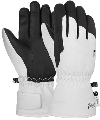 Reusch Angie R-TEX® XT Junior Gants d'hiver, Chauds, imperméables, Coupe-Vent et Respirants, Gants de Ski, Gants de Neige pour Enfants, Adolescents, Filles et garçons
