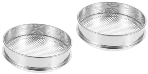 MUSISALY 2piezas De Suelo De Acero Inoxidable Para Jardinería Malla Fina De Filtrador De Tierra Reutilizable Herramienta De Jardín Para Remoción De Residuos y Mejora De Suelo