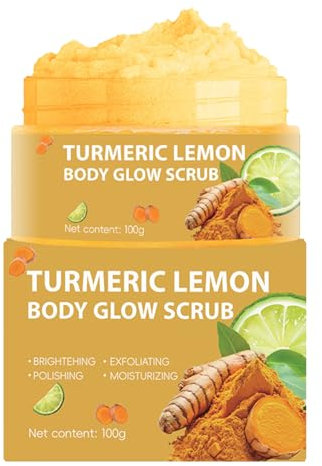 Gommage Du Corps Du Curcuma, Gommage Exfoliant, Éliminer La Peau Morte Améliorer Les Taches Sombres Acné, Hydratant, Non Gras, 1 Pièce, Pour Le Visage De La Main Du Corps