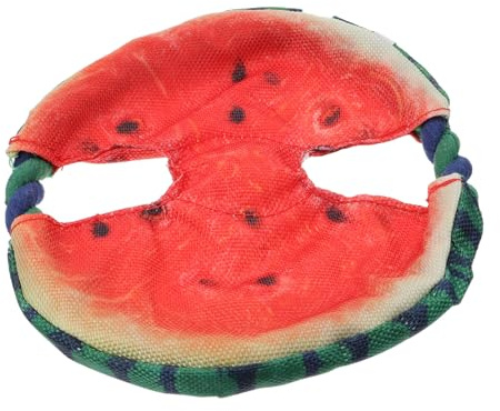 Supvox Spielzeug Für Hunde Aus Wurfspielzeug Mit Wassermelonen-Design Für Strand Und Schwimmen Langlebig Und Strapazierfähig Für Welpe Und Hund