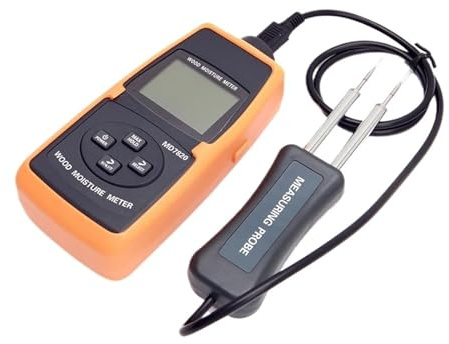 Misuratore Di Umidità 'acqua For Legno Misuratore Di Umidità Del Legno Portatile Digitale Portatile Igrometro For Legname 1~99% Tester Di Umidità Del Legno