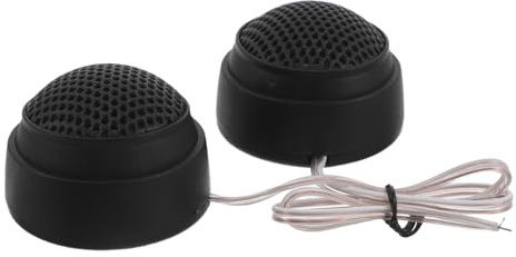 IMIKEYA Tweeter Piézoélectrique pour Voiture 1 Paire, Haut-Parleur à Pavillon Compact 300w, Résistant la Chaleur, Compatible Système Audio Auto, Accessoire D’amélioration Sonore Voiture