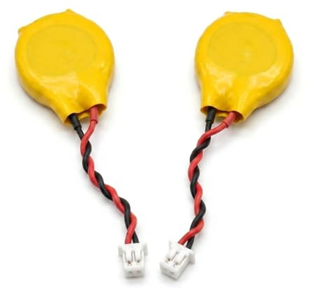 Tech-Fan - Pilas CR2032 CMOS 3V, batería de litio RTC BIOS, compatible con HP EliteBook 725, 820, 840 G1, 850 G1, 8460p, 8470p, 8560p, 8570p, 9470M, 9480M Folio