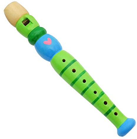 keepdrum KFL2 GR Musik-Spielzeug Flöte für Kinder Grün