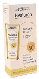 Medipharma Cosmetics Hyaluron Sonnenpflege Lippen, Lsf 50+, 100 G