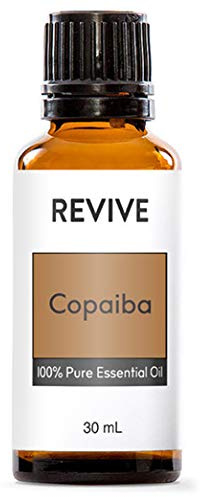 Copaiba Essential Oil 30mL by Revive Essential Oils - 100% Pure Therapeutic Grade, for Diffuser, Humidifier, Massage, Aromatherapy, Skin & Hair Care