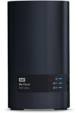 WD My Cloud EX2 Ultra 32 TB Netzwerkspeicher für Backups (ortsunabhängig, zentrale Netzwerk-Backups, Datensicherheit, My Cloud OS 5, flüssiges Streaming)