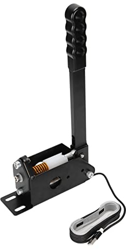 USB Spiel Handbremse, 64-Bit Universal USB Handbremse Spiel Driftende Handbremse für Rennspiele PC Windows Professionelle Gaming-Peripheriegeräte für G25 G27 G29 T500 SIM Rennspiele
