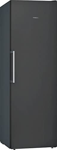 Siemens GS36NVXEV Stand-Gefrierschrank iQ300, freistehender Gefrierschrank mit bigBox 186x60 cm, 242L Gefrieren, NoFrost, multiAlarm System, varioZone, Edelstahl