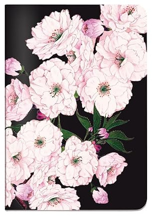 Heft A5 de Luxe Cherry Blossom black