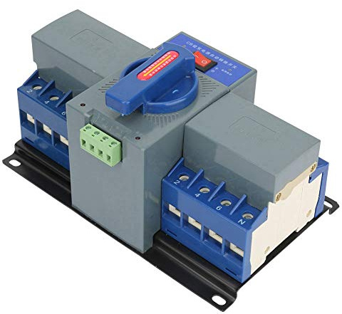 NDQ1-63/4, Interruptor de Transferencia Automática, Tamaño Pequeño, Operación Confiable, Enclavamiento Electromecánico, Sin Ruido, Capacidad de Ruptura 50 KA