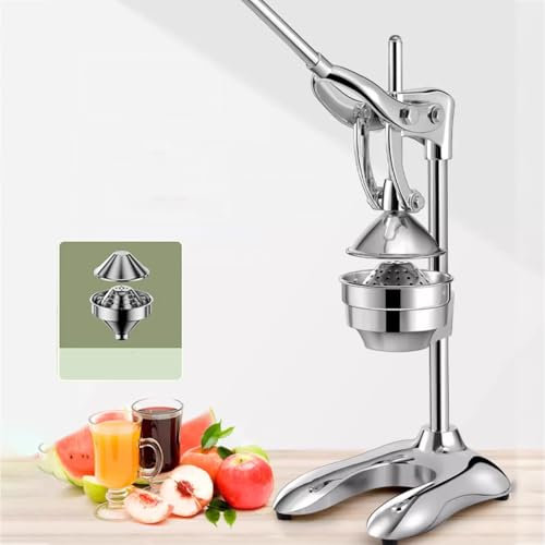 Spremiagrumi manuale di grado commerciale spremiagrumi spremiagrumi facile da pulire spremiagrumi spremiagrumi limone melograno succo d'arancia bar frutta uso bar (A: fustella a punta)