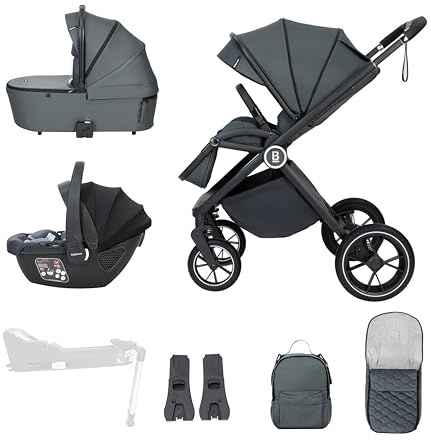 Kai Travel System Coco Car Seat - Forest Grey