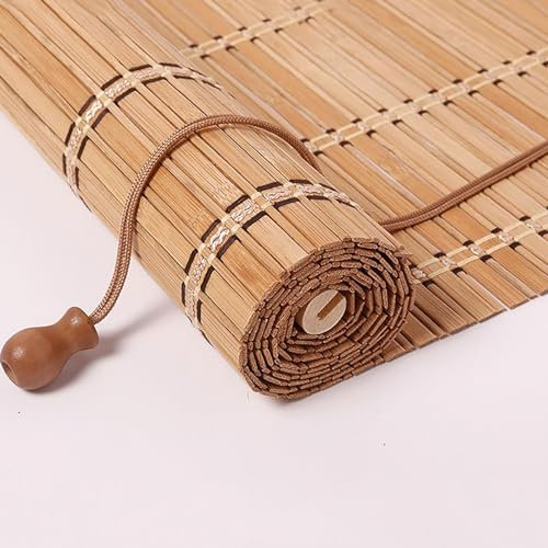 Bambusrollo für den Außenbereich, lichtdurchlässig, individuelle Größe (119,4 x 259,1 cm)