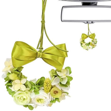 Blumengirlande für Auto - Wanddeko aus Blumengirlande mit Girlande Motiv | Türkranz für die Haustür Mittelstücke Hochzeit Gefälschte Blumen u