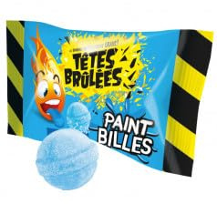 Têtes Brûlées Mix – Sachet de 250g de Bonbons Ultra Piquants et Acidulés, Parfait pour les Moments Fun, les Fêtes et les Gourmands en Quête de Sensations