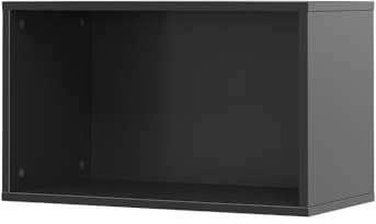 Vicco Wandregal Tomy, Anthrazit, 60 x 36 cm | zur Wandmontage als Ablage für Bücher und Dekoration