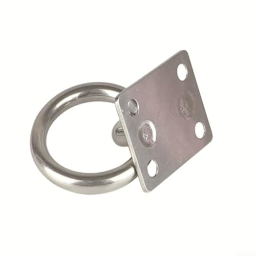 Robuste Verankerungslösung, 2 Stück, 304 M8 Edelstahl, Spanndübel, Ösenplatten mit Hardware