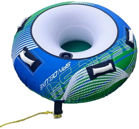 Towable Tubes for Boating Large Portable | Inflatable Youth Float for Watersports, Fishing, Wakeboard, Kayak, Swimming, Rafting, Lake, Pool, River