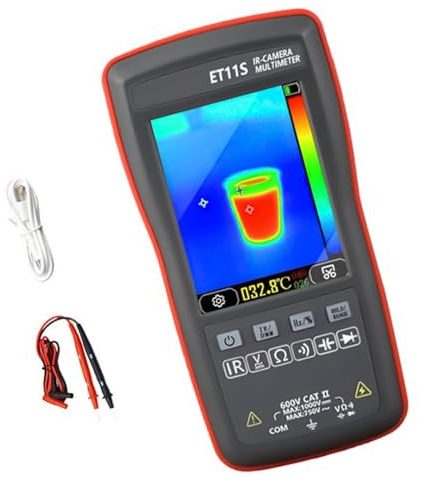 Herramienta De Imágenes Térmicas Para Inspecciones Industriales Con Cámara Termográfica De Análisis Real