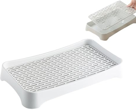 Kanin toalett – potttränare hörnströ, robust kanin-toalettbox, hygienisk husdjursstekpannedesign | 30 cm, läckagesäker spridningsskål för små djur, marsvin, hamstrar
