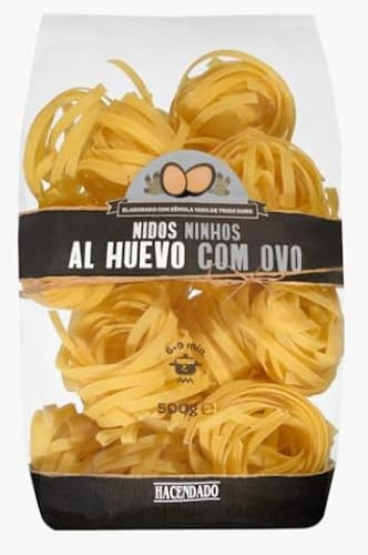 Nidos al Huevo Pasta, Fili Sottili, 500g, Naturale, PACK 5