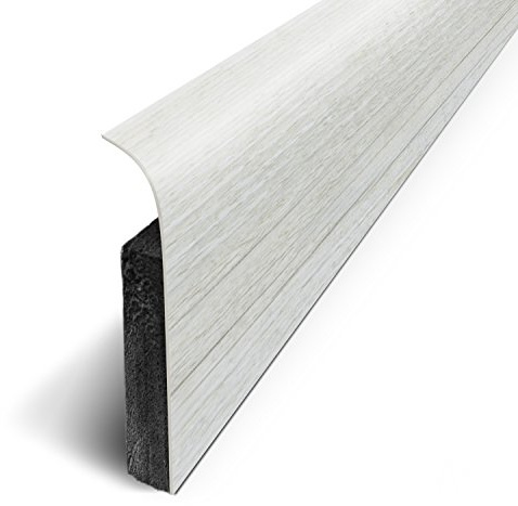 Lote 3M de 5 zócalos adhesivos 120 x 70 cm, blanco, D180514D