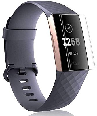 superior ZRL® HD Clear Anti-Scratch Resistance Screen Protector TPU Full-Screen Protective Film For FitBit Charge 3