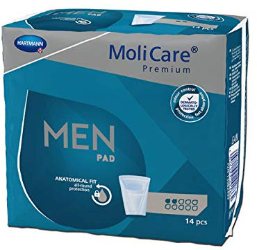 MOLICARE Premium MEN Pad 2 Tropfen 14 St