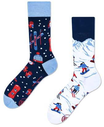 Many Mornings X-MAS Socken Bunte Lustige Weihnachts-Socken Damen Herren witzige Kuschelsocken