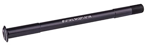 Colcolo Fahrrad Steckachse, Aluminiumlegierung 12/14/15mm MTB Hinterrad Steckachse Fahrrad Hinterrad Steckachse für Mountainbike