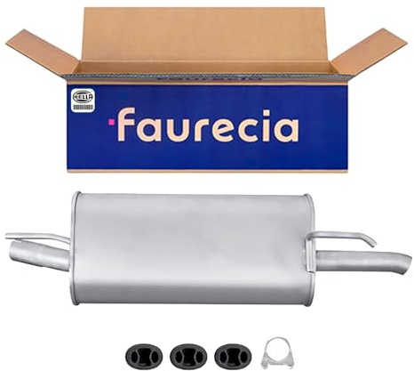 HELLA 8LD 366 031-131 Endschalldämpfer - Easy2Fit® Kit - hinten - einteilig - Set mit Anbauteilen - für u.a. OPEL ASTRA G