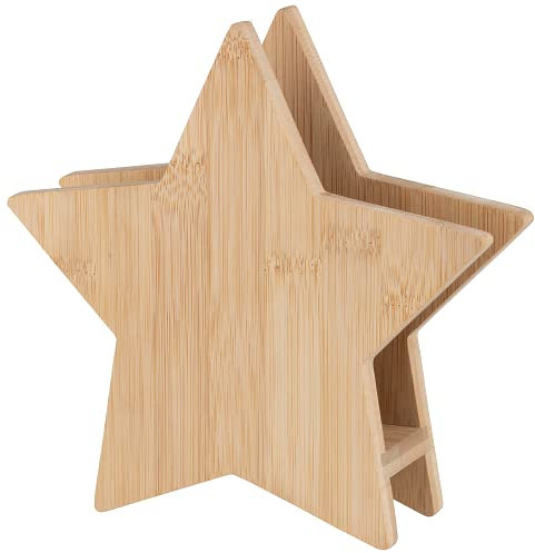 Räder Serviettenhalter Stern aus Bambus