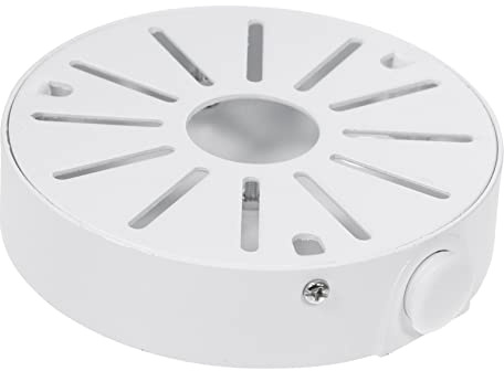 KONTONTY Camera Junction Box for Cctv Dome Cameras Waterproof Security Mount with Cable Connector for Outdoor Use Electric Wire Hiding Solution for Enhanced