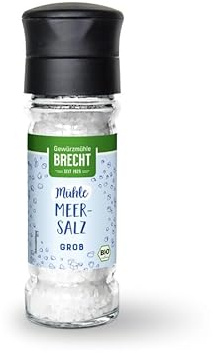Gewürzmühle BRECHT: Meersalz - grob Mühle 100g