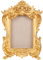 Amosfun Small Vintage Picture Frame, 4x6 Inch Antique European Style Photo Frame, Carved Vertical Picture Frame Gold Antique Table Top Display Frame