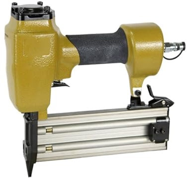 BORRGTU Pistola Grapadora neumática sin Aceite Clavadora F50E, clavadora de Aire Calibre 16, Pistola de Clavos neumática, Pistola de Aire