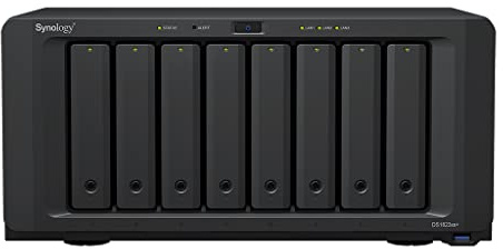 Synology DS1823xs+ 8-Bay Diskstation NAS (AMD Ryzen V1780B 4-core 3.35 (Basis) / 3.6 (Turbo) GHz 8GB Ram 1xRJ-45 10GbE LAN-Port 2X RJ-45) Bundle mit 8X 6TB WD Red Plus