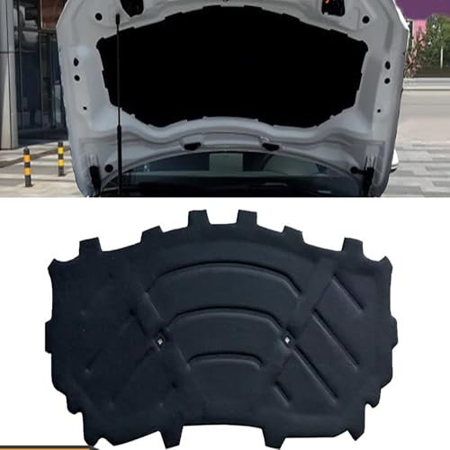 SPYMX Coussin d'isolation phonique pour Capot Avant de Voiture pour Audi Q3 2013-2018, Housse insonorisée en Coton, Accessoires extérieurs
