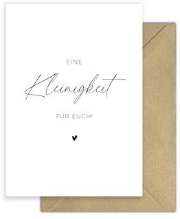 Generisch Schwangerschaftsverkündung |Karte A6 mit Umschlag | Schwangerschaft verkünden | Ihr werdet Oma & Opa, Du wirst Oma, Opa, Tante, Papa... (Herz, Ihr werdet Oma&Opa)