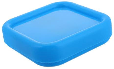 TEMPNAP Caja De Agujas Magnética Cuadrada Alfiletero Almacenamiento Para Agujas De Coser Diseño Compacto y Función Magnética Para Proyectos De Costura y Acolchado Color Azul