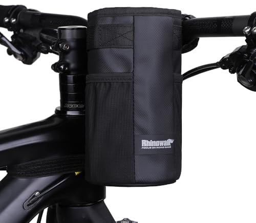 Fahrrad Flaschenhalter mit Isolierung–Universal Getränkehalter | Lenker–Halter für Wasserflaschen,Becher,Thermobecher–Für Fahrrad,Rollstuhl,Kinderwagen,E-Scooter,für 1,5–2,3 Zoll
