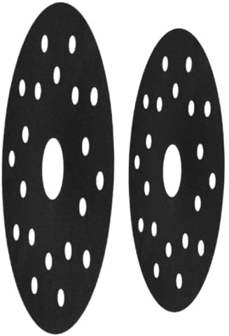 GLEAVI 2pcs Heat Diffuser Plate Induction Hob Converter for Even Heat Distribution Compatible with Gas Electric Stoves Food Grade Ceramic Cookware