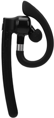 Luqeeg Auricular Mono Bluetooth 5.4 Inalámbrico, Dual Mic con Cancelación Ruido 36 Horas de Conversación Gancho Giratorio 180°, Ideal para Camioneros y Casa Oficinatrabajo
