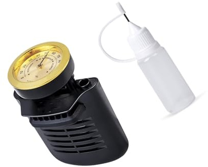 Acoustic Guitar Humidifier Includes 10ml Water Bottle Silicone Clips Real Time Hygrometer Suitable For Control Guitar Humidifier For Dry Climates