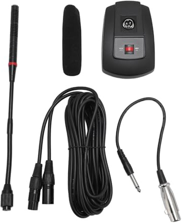 ChengyuWei Téléphone Cnser à col de Cygne, Desktic avec ection XLR, Pat de Micro cardioïde pour Un Son Clair, Col de Cygne pour conférence de réunion Lec,