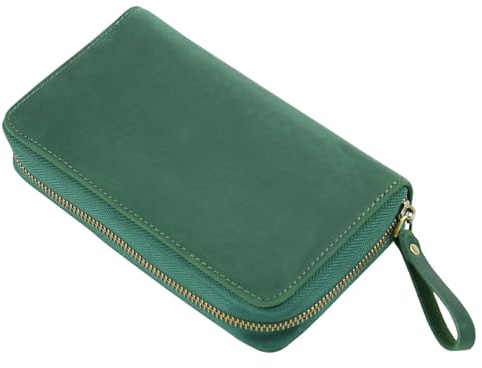 Bolso Tradicional De Caballo Salvaje Para Bolígrafos Plan Fuerte Para Uso Diario En La Escuela Oficina Lo Contrario Viaje Estuche Funcional Múltiple