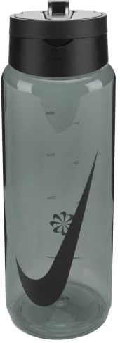 Nike TR Renew Recharge Straw Bottiglia per Bere Anthracite/Black/Black 709 ml